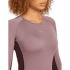 T-shirt a manches longues Icebreaker Merino 260 ZoneKnit™ LS Crewe Women JAVA/SUMMIT/CB