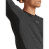 T-shirt a manches longues Icebreaker Merino 200 Oasis+ LS Crewe Men BLACK/JET HTHR/UNDYED/CB