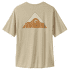 T-shirt a manches courtes Patagonia Cap Cool Daily Graphic Shirt Lands Men Driftways: Pumice X-Dye