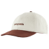 Fitz Roy Icon Trad Cap Text Logo: Dried Vanilla