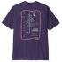 T-shirt a manches courtes Patagonia Clean Climb Roots Responsibili-Tee Men Plummet Purple