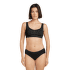 Brassiere Icebreaker Merino Queens Clasp Bra Women BLACK