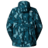 Veste The North Face MOUNTAIN ATHLETICS HOODED WIND JKT-PRI Women DQD DEEP CYPRESS PAINTED MOUNTAINS PRINT