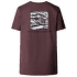 T-shirt a manches courtes The North Face BOX NSE EDGE OF LIGHT INFILL RELAXED S Women ES9 TAWNY QUARTZ/TNF BLACK EDGE OF LIGHT PRINT