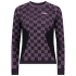 Ascender Merino Seamless Long Sleeve Women Mauve / Black