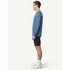 T-shirt a manches longues Devold Breeze Shirt Men (181-221) Blue Melange
