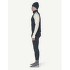 Pull Devold Expedition Merino Silk Zip  Men 284C INK/OFFWHITE