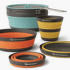 Ustensiles Sea to Summit Frontier UL Collapsible Pot Cook Set w/ 2.2L Pot - [2P] 5 Piece