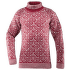 Svalbard Sweater High Neck Men 207A HINDBERRY/OFFWHITE