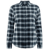 Övik Flannel Shirt Women Dark Navy