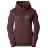 DREW PEAK PULLOVER HOODIE Women TNF BLACK JUMBO HERRINGBONE (TEXTILE)/RADIANCE PURPLE
