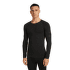 T-shirt a manches longues Icebreaker Merino 260 ZoneKnit™ Seamless LS Crewe Men BLACK