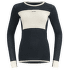 Wool Mesh Shirt Women (151-226) 284C INK/OFFWHITE