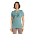 T-shirt a manches courtes Icebreaker Merino 150 Tech Lite SS Tee Sunrise Summit Women HYDRO