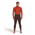 T-shirt a manches longues Icebreaker Merino 260 ZoneKnit™ LS Half Zip Men JET HTHR-011