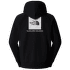 Sweat-shirt The North Face RAGLAN BOX NSE HOODIE Men TNF BLACK/TNF WHITE