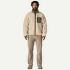 Veste Patagonia Classic Retro-X Jacket Men Dark Natural w/Basin Green