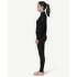 T-shirt a manches longues Devold Breeze Half Zip Neck Women 950A BLACK