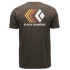T-shirt a manches courtes Black Diamond Faded SS Tee Men Basalt