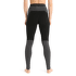 Leggings Icebreaker 200 ZoneKnit Leggings Women BLACK/JET HTHR/CB
