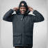 Veste longue Fjällräven Nuuk Lite Parka Men Black