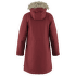 Veste longue Fjällräven Nuuk Lite Parka Women Bordeaux Red