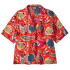 Tidal Threads Shirt Wrasse: Pollinator Orange