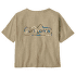 T-shirt a manches courtes Patagonia Unity Fitz Easy Cut Responsibili-Tee Women Pumice