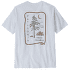 T-shirt a manches courtes Patagonia Clean Climb Roots Responsibili-Tee Men White