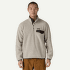 Sweat-shirt Patagonia Lightweight Synch Snap-T Pullover Men Salmon Energy: Old Growth Green