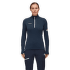 T-shirt a manches longues Mammut Moench Advanced Half Zip Longsleeve Women Night