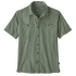 Chemises a manches courtes Patagonia Back Step Shirt Men Small Currents: Sedge Green