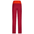 Pantalons La Sportiva BRUSH PANT Women Velvet/Cherry Tomato