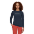 T-shirt a manches longues Mammut Selun FL Longsleeve Women Logo marine 5118