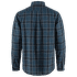 Chemises a manches longues Fjällräven Övik Travel Shirt LS Men Indigo Blue-Dark Navy