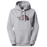 DREW PEAK PULLOVER HOODIE Women FB3 TNF LIGHT GREY HEATHER/TAWNY QUARTZ