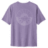 T-shirt a manches courtes Patagonia Cap Cool Daily Graphic Shirt - Waters Forgotten Island: Concrete Purple X-Dye