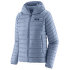 Down Sweater Hoody Women Barnacle Blue