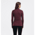 T-shirt a manches longues Aclima WarmWool Mock Neck Shirt Women Jet Black