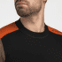 T-shirt a manches longues Aclima WoolNet Hiking Crew Neck shirt Men Jet Black/Tarmac/Gold Flame