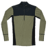 Lauparen Merino 190 Zip Neck Men 284A INK/LICHEN/BLACK