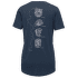 T-shirt a manches courtes Mammut Mountain T-Shirt Eiger Women marine 5118