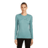 T-shirt a manches longues Icebreaker Merino 200 Oasis LS Crewe Rainer Ridge Women SUMMIT