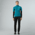 Veste The North Face POLARTEC POWERGRID STORMGAP JACKET Women 983 DEEP TEAL/TNF BLACK