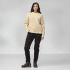 Pull Fjällräven Övik Waffle Knit Women Light Beige