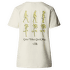 T-shirt a manches courtes The North Face CONNECT RELAXED SS TEE-GRAPHIC Women WHITE DUNE