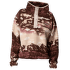 Helvetia™ II Printed Cropped Half Snap Women Tobacco Sisters, Dark Stone 256