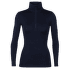 Tech LS Half Zip Women (104390) Midnight Navy IBANS_01360
