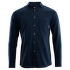 LeisureWool Woven Wool Shirt Men Navy Blazer