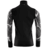 Pull (fermeture 3/4) Aclima Lars Monsen Femunden Polo Jet Black/Marengo/Femunden Dark